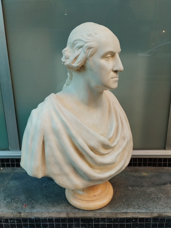 escultura busto george washington 1u